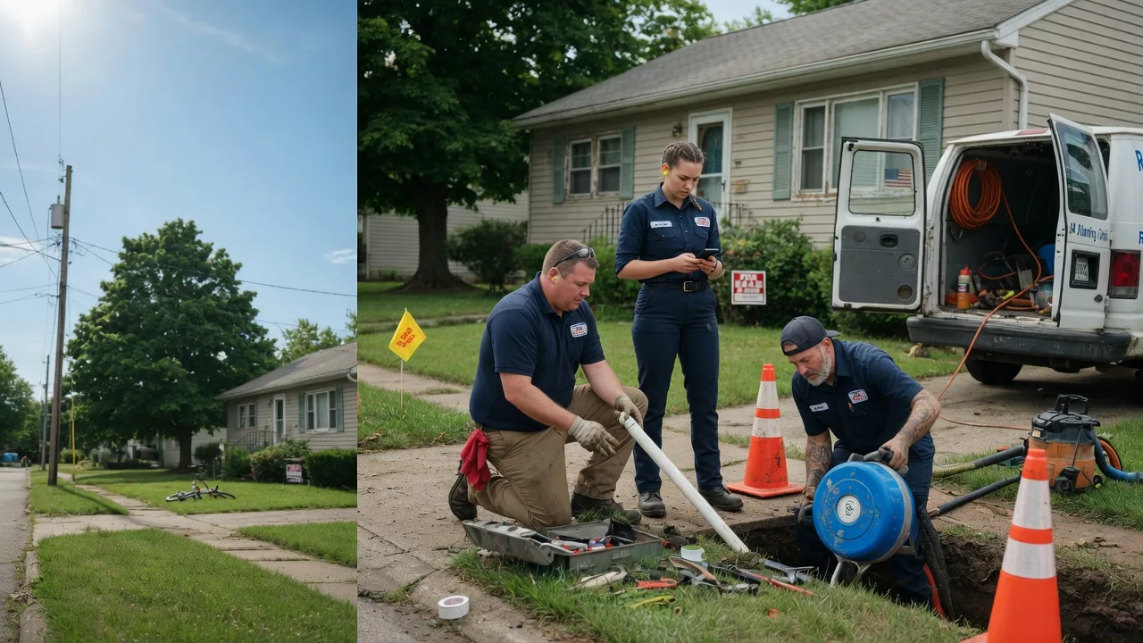 Sewer Line Repair in Garrettsville, OH near me